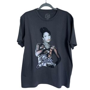 Grey Old Navy Men's Selena Graphic T-Shirt